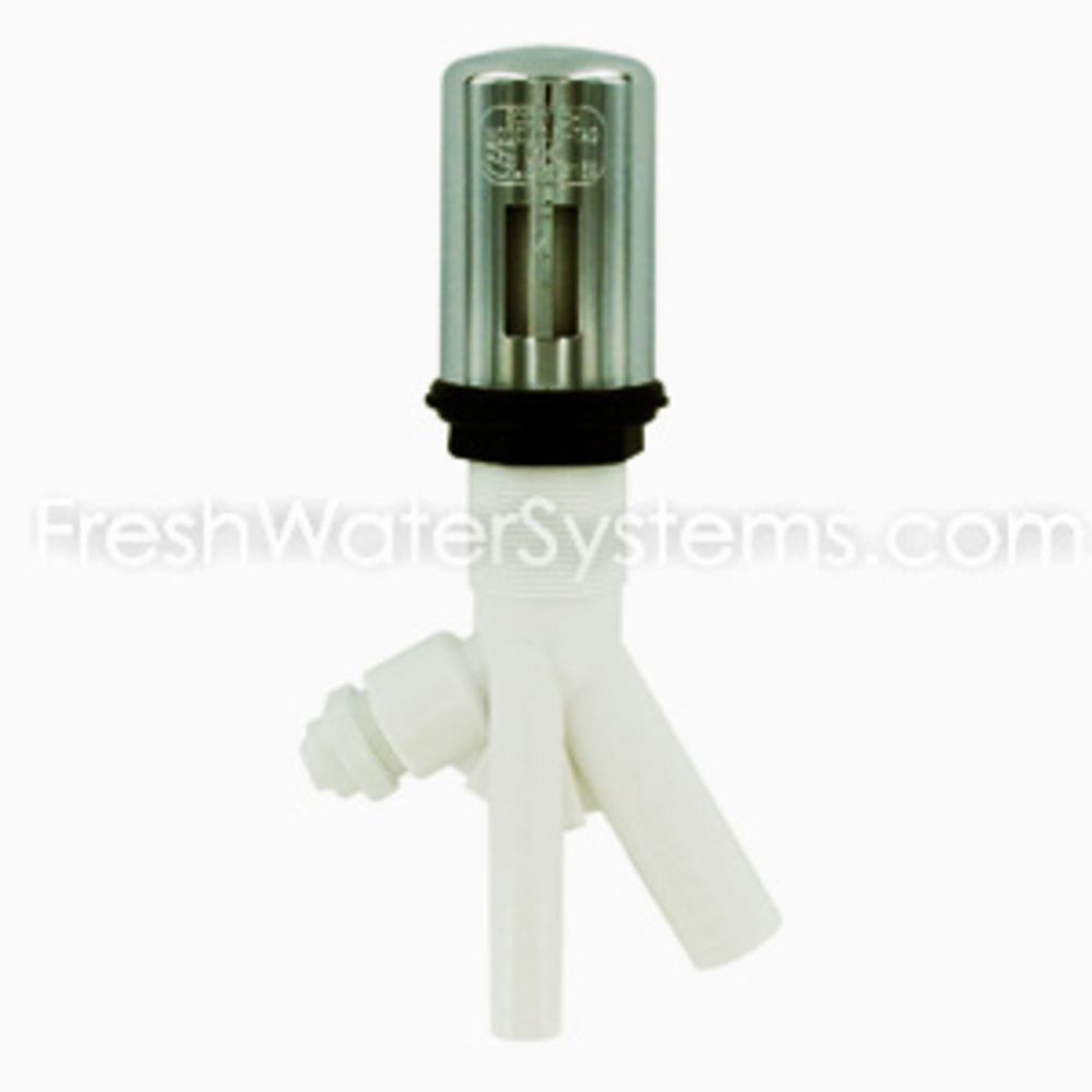 Twin Inlet High Flow Dual Air Gap with Brass Cover Cap