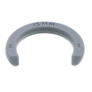 John Guest Locking Clip - 15mm Gray