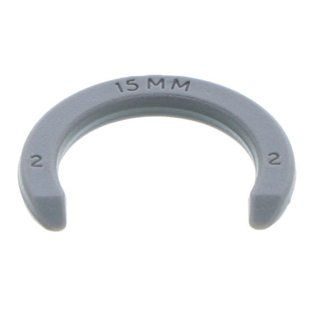 John Guest Locking Clip - 15mm Gray