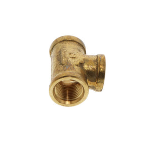 Lead-Free Brass Tee 3/8 FPT x 3/8 FPT  x 3/8 FPT