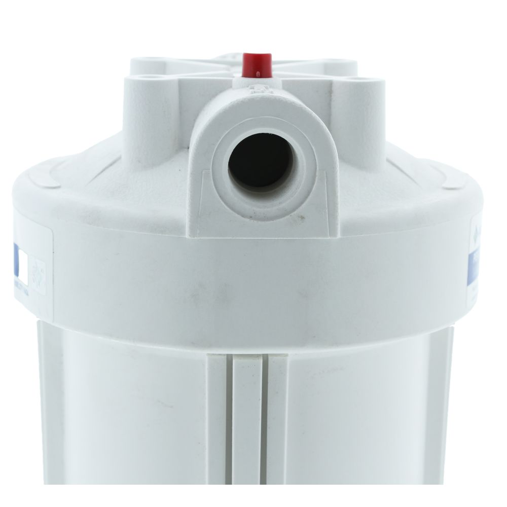 Pentek [166083] [166081] 10" Big White Water Filter Housing With Pressure Relief