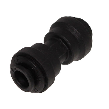 John Guest Union Connector Black Polypropylene  - 5/16
