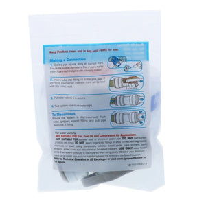 John Guest NC2390 John Guest Straight Shut-Off Valve - 1/2 CTS