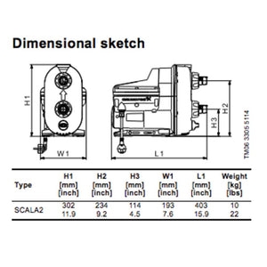 Grundfos Scala 2 3-45-1 230V 60 HZ 93013250