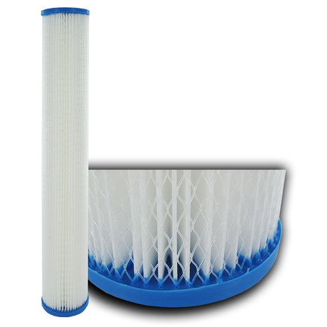 20" x 2-3/4" Liquatec SPF Pleated - 10 mic
