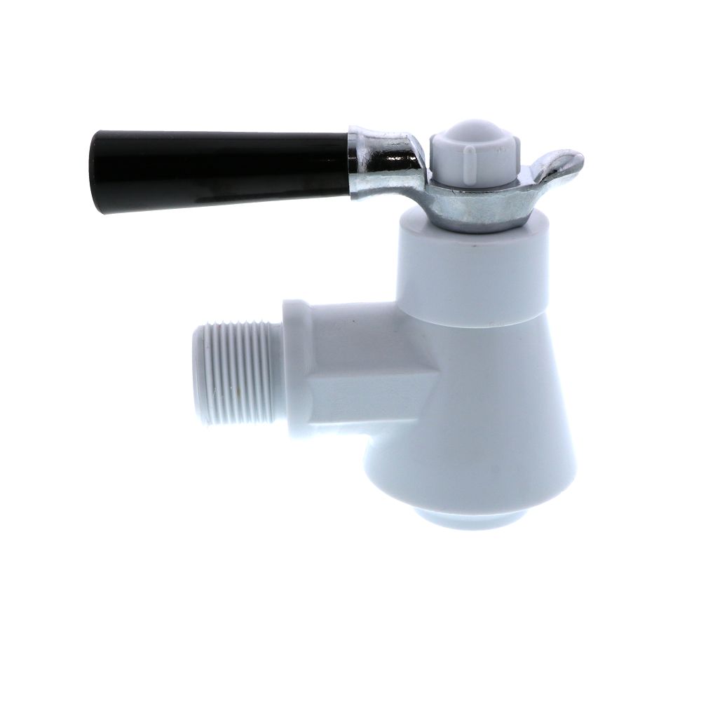 Tomlinson 1000817 350 3/4" NPT Thread Series Plastic No-Drip Soft Serve Ice Cream Dispenser Faucet