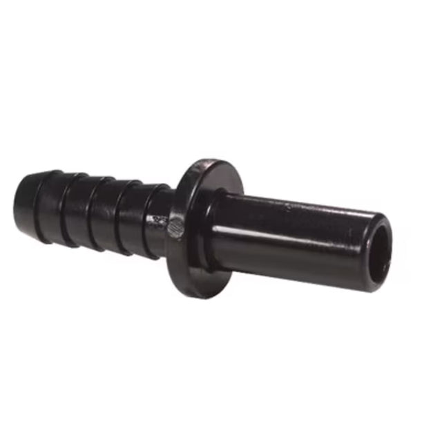 NeoFit - Acetal Black Stem Barb Connector [1/4"] stem x [5/16"] barb