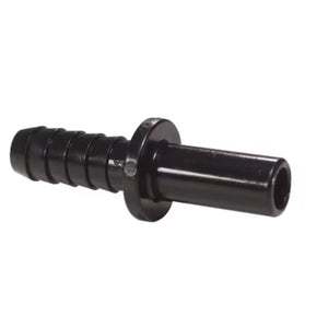 NeoFit - Acetal Black Stem Barb Connector [1/4"] stem x [5/16"] barb