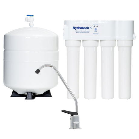 Hydrotech HTF 101 Reverse Osmosis Systems - 25 GPD w/ Faucet Smart-Tap Monitor [no faucet]