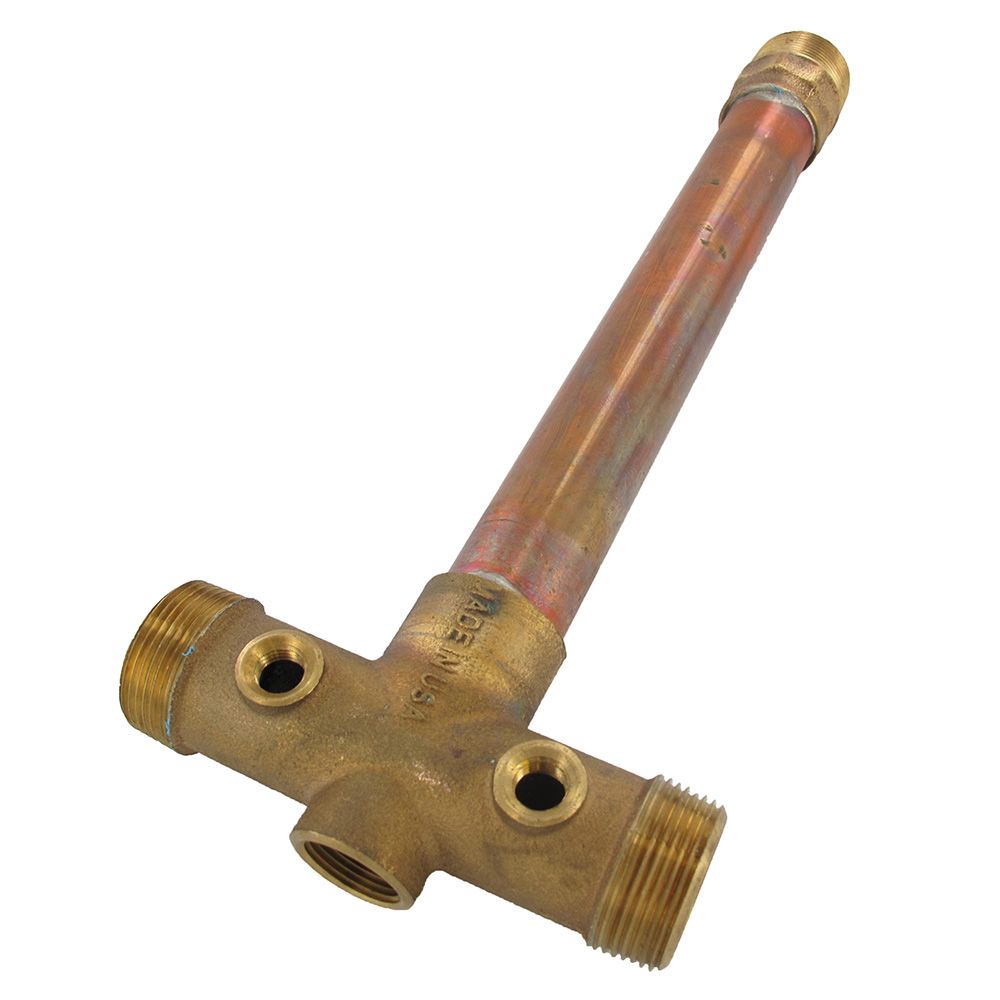 Lead-Free Brass Tank Cross 1.25" x 1" x 14"