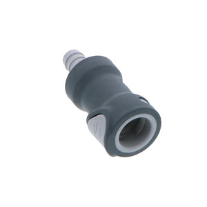 NS6D17008 Valved In-Line Hose Barb Coupling Body 1/2 ID Barb