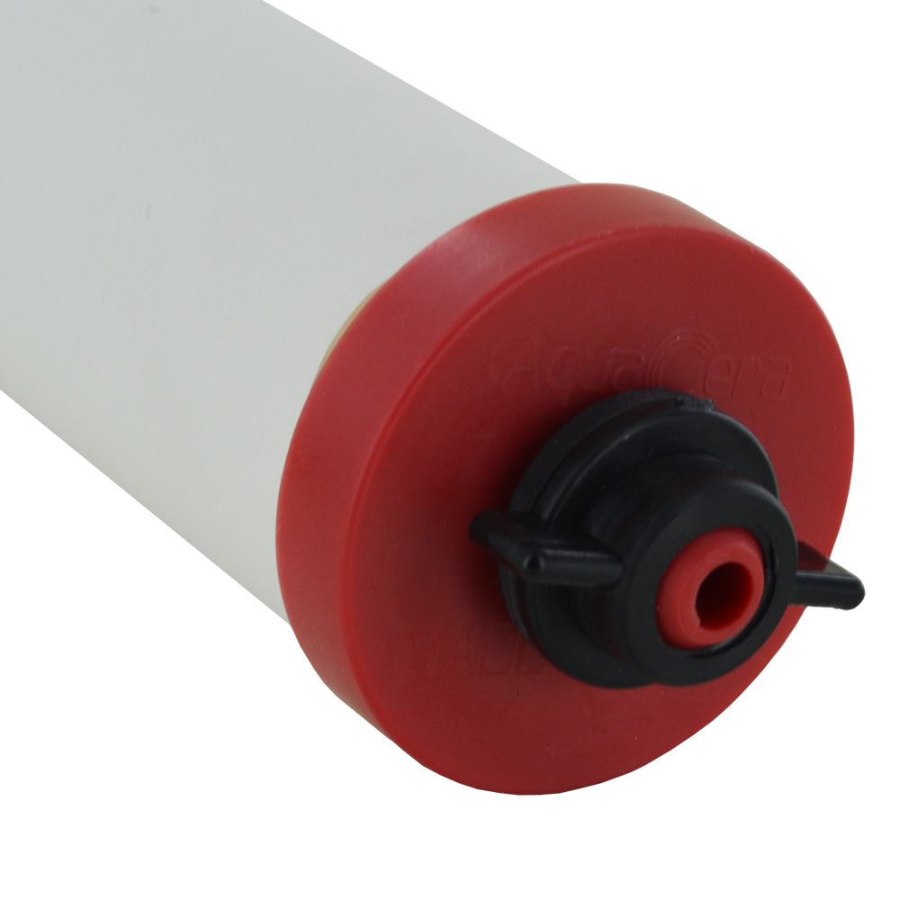 AquaCera W9511201 7" CeraPlus Ceramic Filter Candle Long Mount