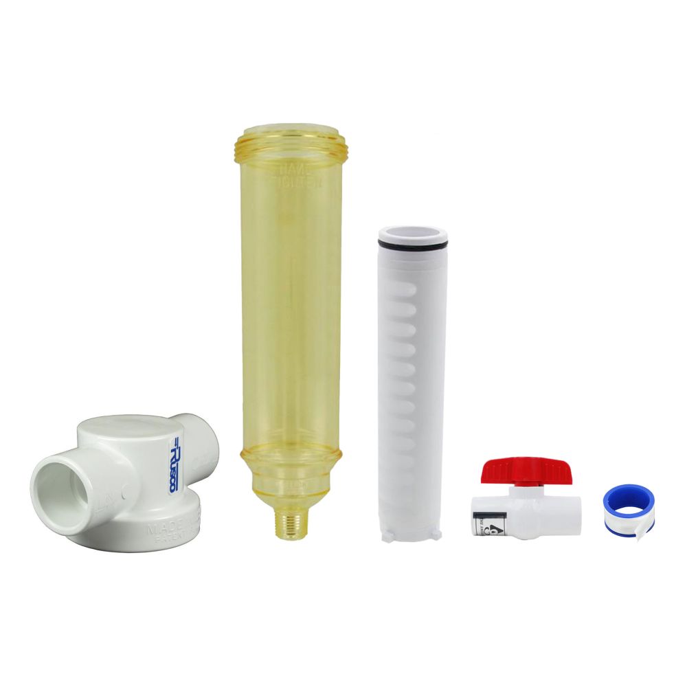 Rusco Chemically Resistant Spin Down Filter T Style 1" PE - 24 Mesh [711 micron]