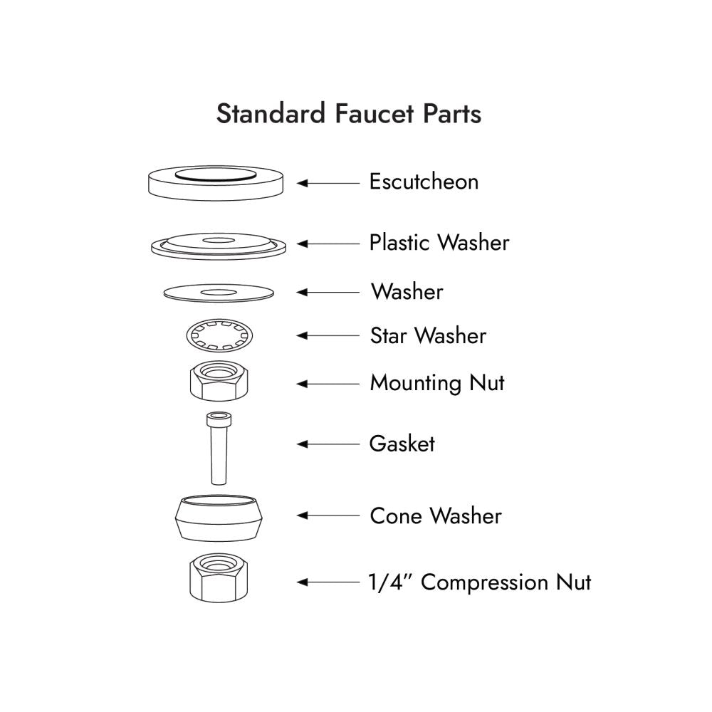 888 Designer Series Drinking Water Faucet