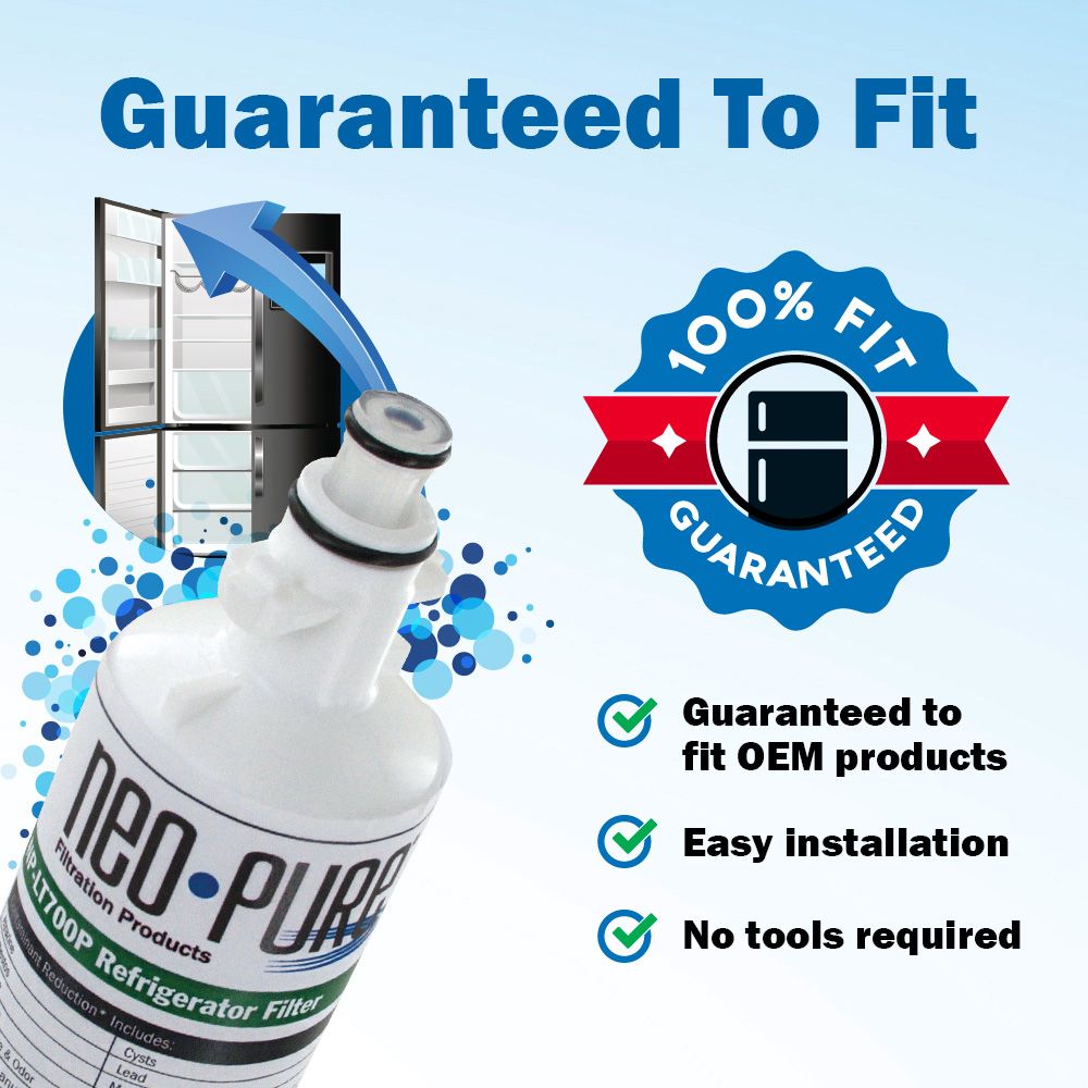LG LT700P Compatible Replacement Fridge Filter by Neo-Pure