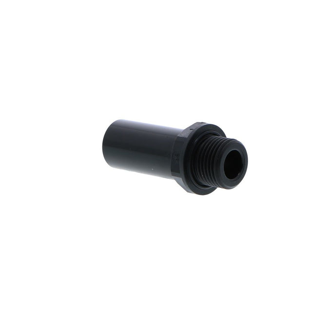 John Guest Stem Adapter BLACK ACETAL - 22mm x 1/2 BSPT