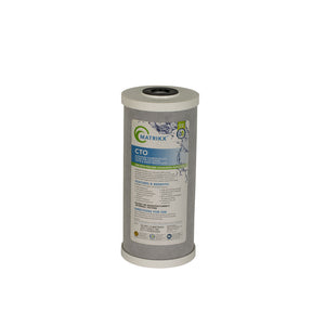 Filtrex Matrikx CTO 10" - 32-450-10-GREEN - BB Green Carbon Block Filter 5 mic