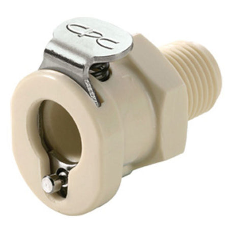 PMCD100412BSPT Valved Male Thread Coupling Body 1/4 BSPT