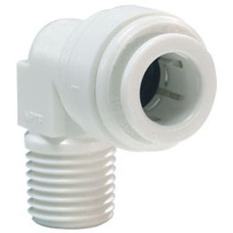 John Guest Fixed Elbow NPTF - 1/4 QC x 1/8 MPT