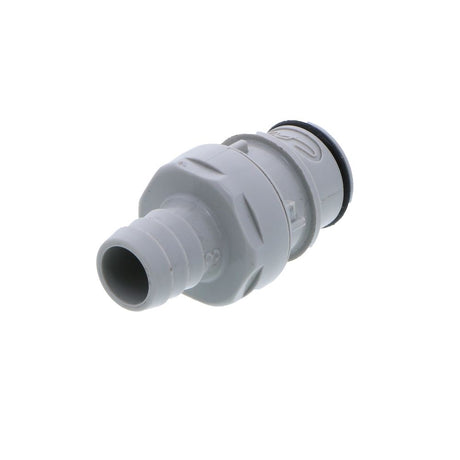 HFCD22812 Valved In-line Hose Barb Coupling Insert 1/2 ID Barb