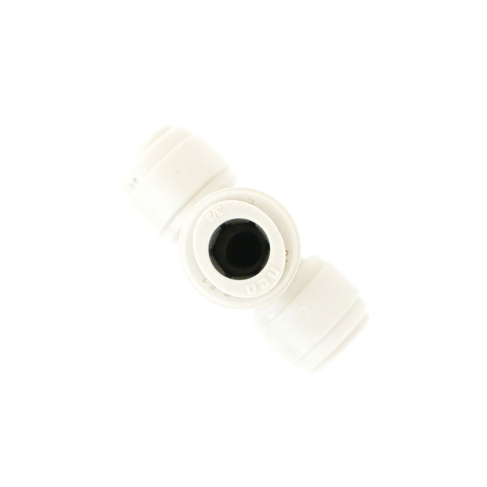 NeoFit - Acetal White Union Cross 3/8" tube