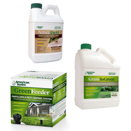 Stow N' Flow 5 Gal. In-Ground Feeder System with GrassSoGreen & Nature Shield