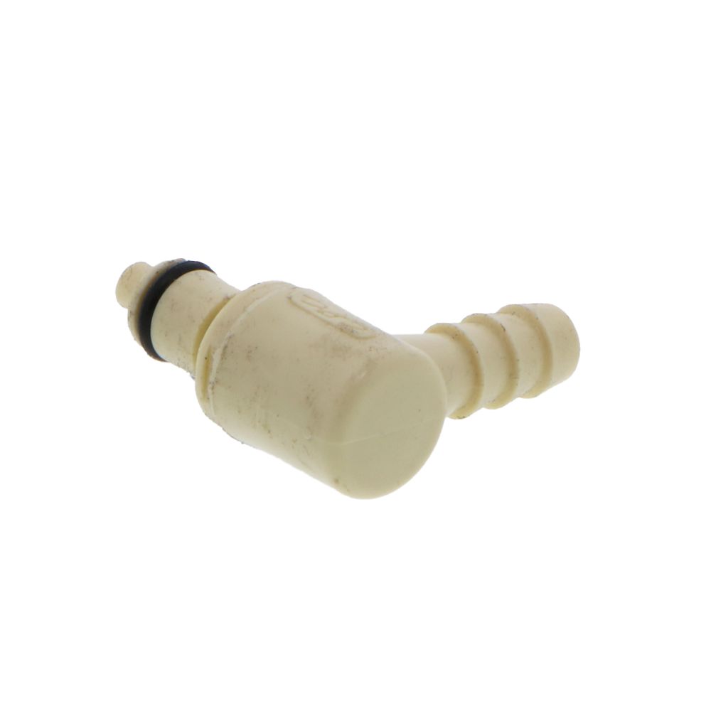 Multi-Mount Non-Valved Hose Barb Coupling Insert - 1/8 ID Barb Acetal