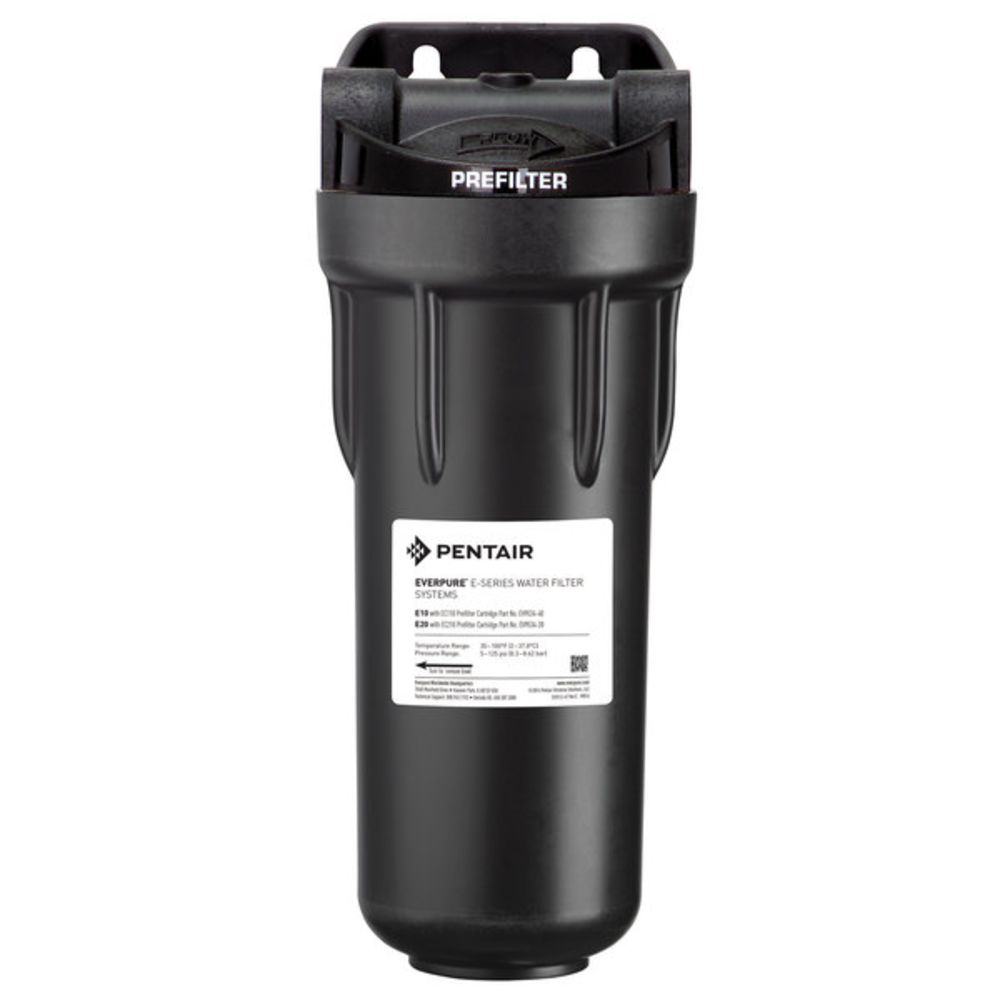 Everpure EV9795-80 E10 10" Pre-Filtration System - EC110 Prefilter Housing w/EC110 Retail Cartridge