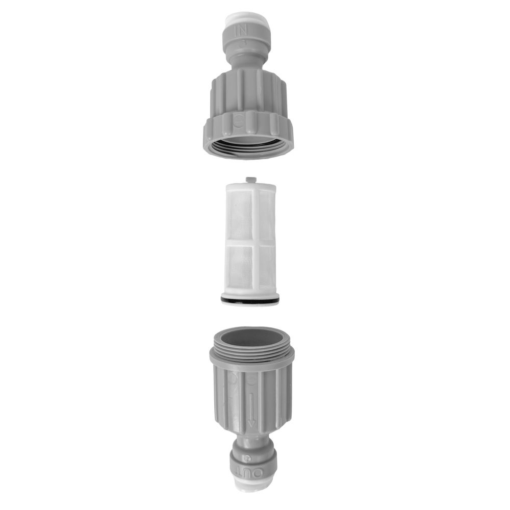 Inline Filter Strainer 1/4 - 1/4 80 mesh [180u]
