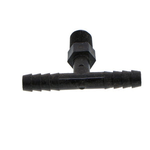 Barb Tee x Male Branch - 3/16 ID x 1/4 MNPT