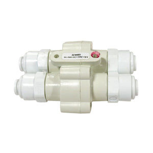 ASV-ERP-JG Automatic Shut-off Valve for Permeate Pumps 4 Way 1/4 QC