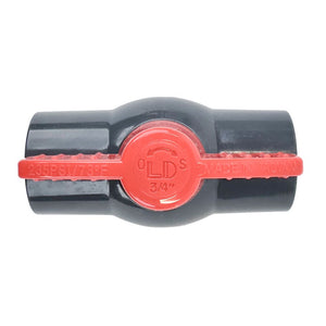 Schedule 80 PVC Molded-In-Place Ball Valve 3/4" FIPS