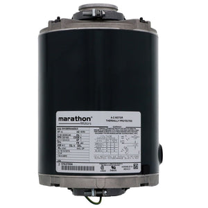 Marathon 871 NEMA 48YZ Frame RO/Carbonator Motor 1/2 HP 100-120V/230V AC