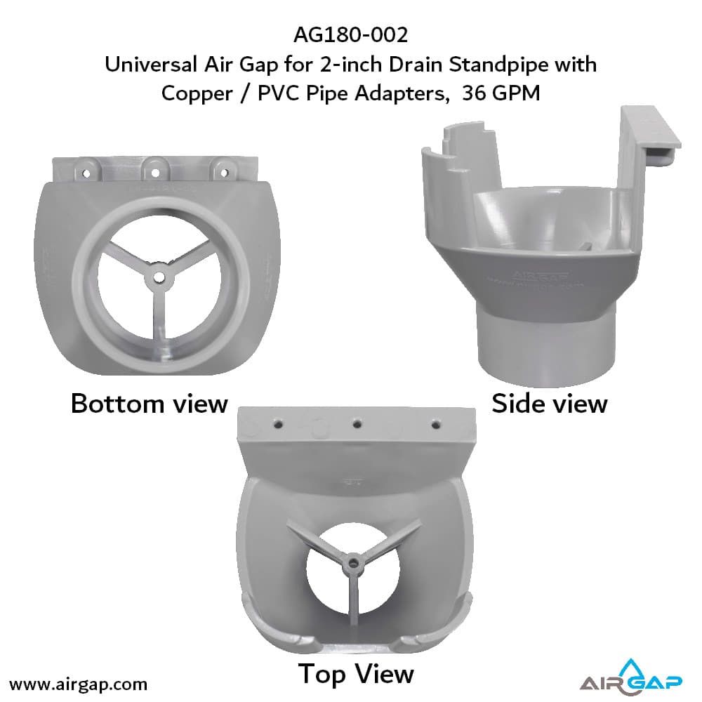 GAP-A-DRAIN AG180-002 Universal Airgap