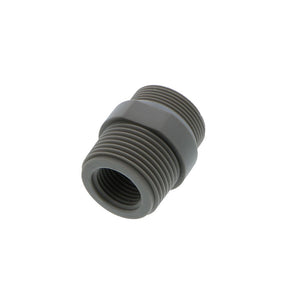 Axeon 201838 Flow meter Nipple for 1-10 & 2-20 GPM Flow Meters - 0.1-1, 0.2-2, 1-5 GPM
