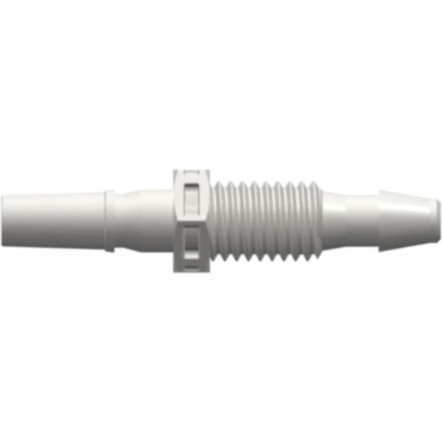 LinkTech Male Luer Panel Mount to 200 Series Barb, 1/4-28 UNF thread, 1/8" [3.2 mm] ID Tubing