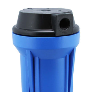 5" Neo-Pure SlimLine Filter Housing Black/Blue 3/8" No Pressure Relief