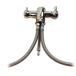 Mountain Plumbing MT1851-NL Traditional Hot & Cold Water Dispenser w/ Bottle Spout & Curved Handles