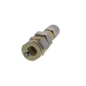 PMCD120412 Valved Panel Mount PTF Coupling Body 1/4 PTF