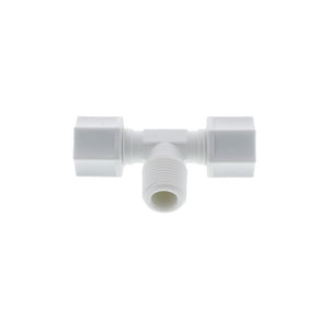 JACO 60-6-6-P-PG Polypropylene Male Branch Tee 3/8 OD Tube x 3/8 MPT