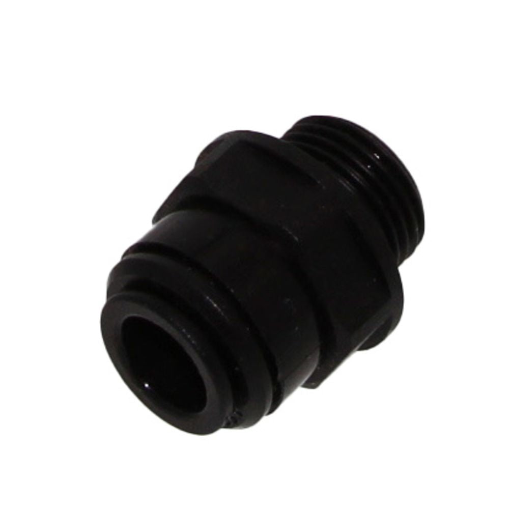 John Guest 6mm x 1/8" [BSPP] Acetal Male Connector - Black