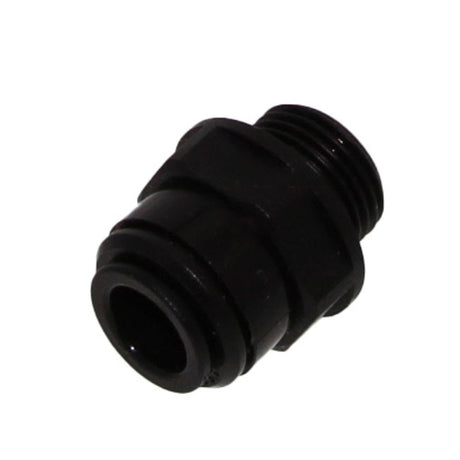John Guest 6mm x 1/4" [BSPP] Acetal Male Connector - Black