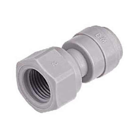 DMfit Female Faucet/Refrigerator Connector - 5/16" Push-in x 7/16-24 UNS