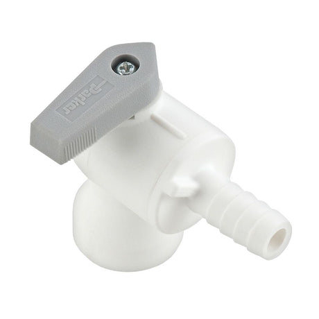 Parker Liquifit Par-Barb Valve Female Elbow - 3/8 ID Barb x 1/4 FPT