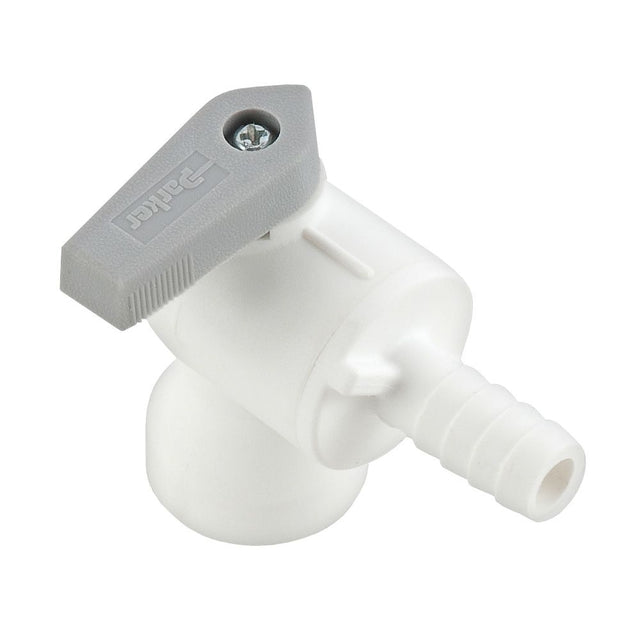 Parker Liquifit Par-Barb Valve Female Elbow - 1/4 ID Barb x 1/4 FPT