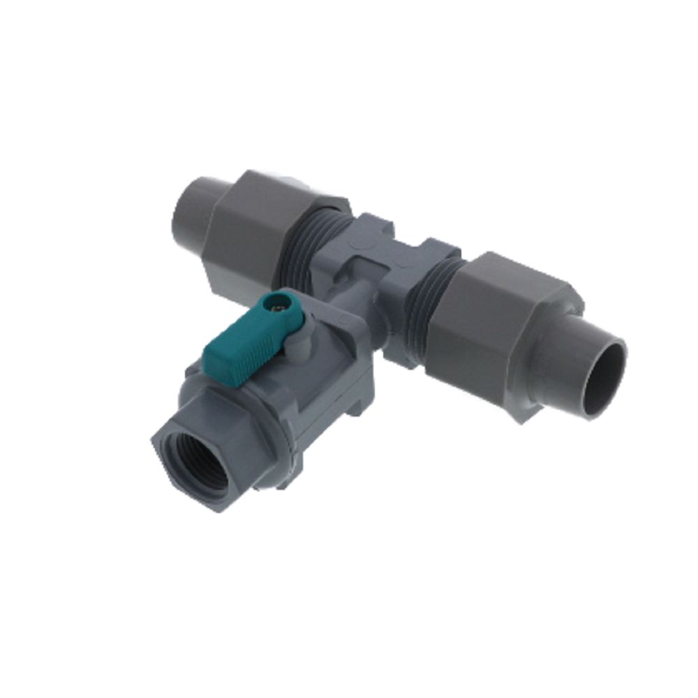 Mur-Lok R/O Pal Ball Valves For Plastic Tubing