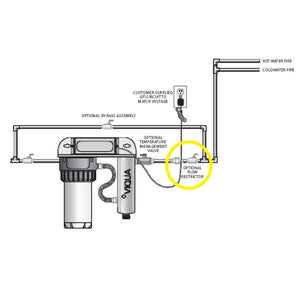 Neo-Pure Stainless Steel Flow Restrictor 20 GPM 316SS 1" FPT x FPT