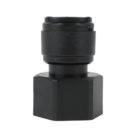 NeoFit - Black Female Adapter 1/2" tube x 1/2" BSP[P] - Cone Type