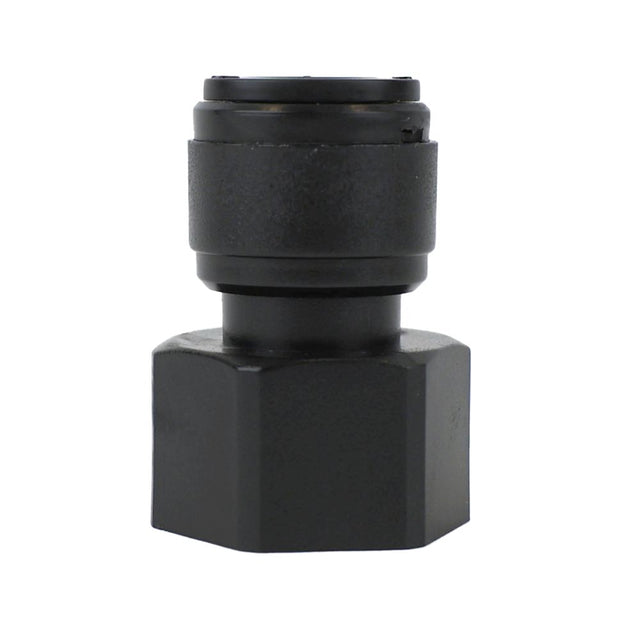 NeoFit - Black Female Adapter 1/2" tube x 1/2" BSP[P] - Cone Type