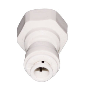 John Guest Female Adapter NPTF Polypro - 1/4 x 1/4 NPTF